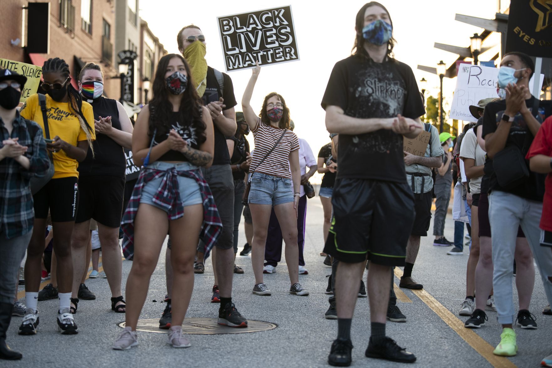 "Good Trouble" protest in St. Charles